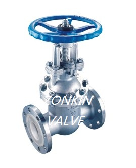 PTFE Lining Gate Valve