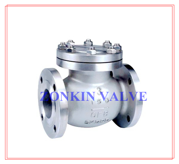 SS 304 316 CF8 CF8M Swing Check Valve PN16 25 Class 150 300