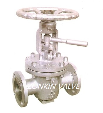 Lifting Metal Sealing Plug Valve