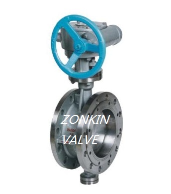 Flanged Three Eccentric Metal Sealed Butterfly Valve